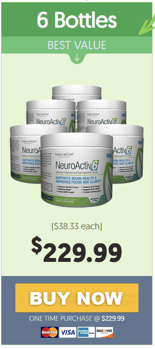 NeuroActiv6 6 bottle